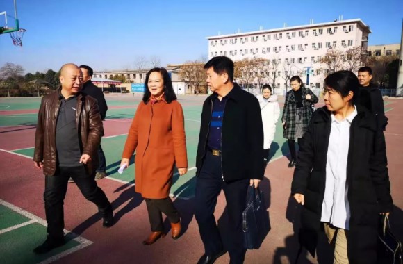 咸阳市人社局现地考察beat365平台官方网站实训基地