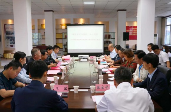 省教育厅年检工作组来beat365官网进行2019年度工作检查