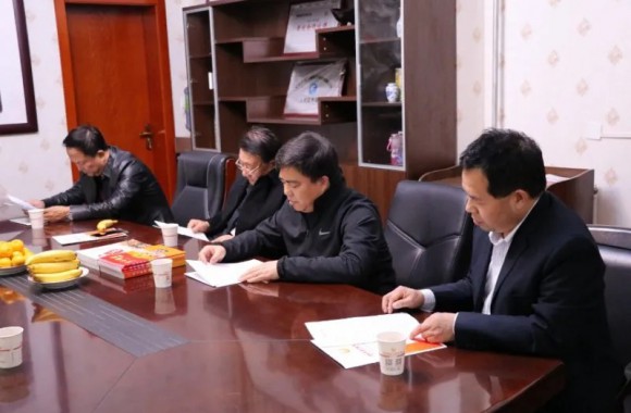 汉中市政府领导来beat365官网考察调研