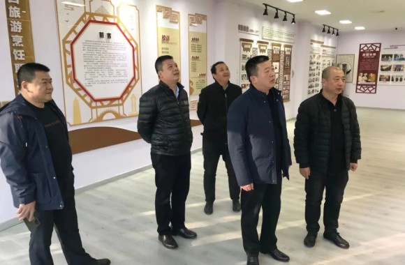 咸阳市劳动技能鉴定服务中心巡视组、泾阳县人社局一行7人莅临beat365官网检查参观指导工作