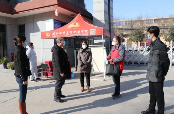 陕西省教育厅疫情防控督察组莅临beat365官网检查指导工作