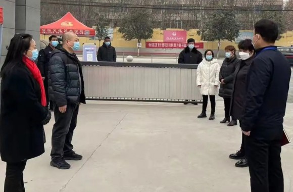 【同心战“疫”】属地疫情防控督查组莅临beat365官网检查工作