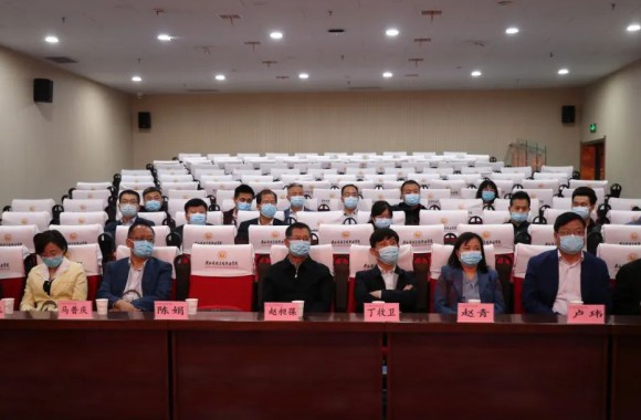 省教育厅赵昶葆副厅长一行莅临学院检查疫情防控和劳动教育实践基地工作