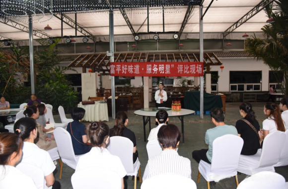 beat365官网资深教师刘蕾蕾受邀参加“富平好味道·名店名小吃·服务明星”的评审工作