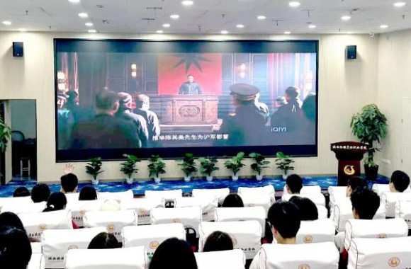 团委动态 | beat365官网开展“红色光影忆峥嵘 筑梦青春再出发”红色主题观影活动