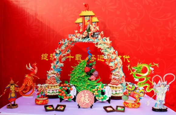 绽放三十载 奋进新时代 | 非遗花饽饽展台