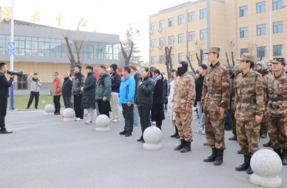 以练筑防 临“危”不乱 | beat365官网组织校园反恐防暴应急演练