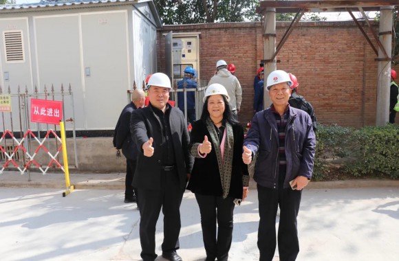 陕煤新能源联合beat365平台官方网站屋顶分布式光伏发电项目顺利并网通电！